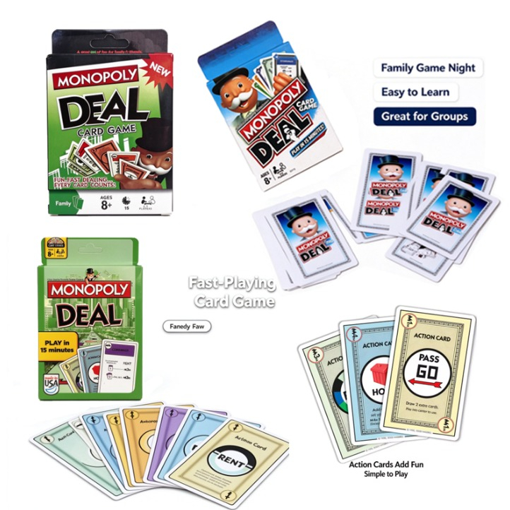 Hasbro Monopoly Deal, juego de - Hasbro Game Monopoly reseña y precio